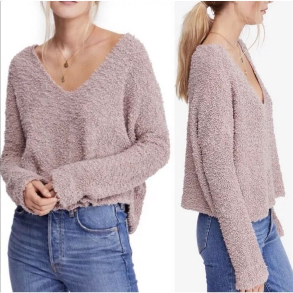 Free People Popcorn Pullover M